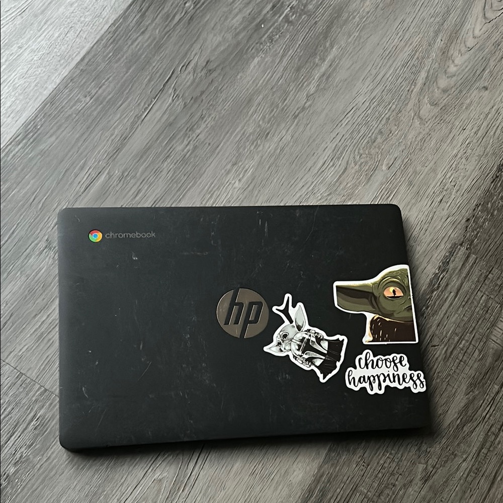 HP Black Chromebook Laptop